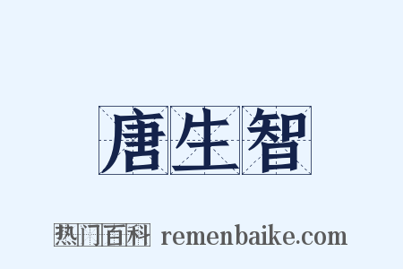 唐生智是什么意思的图片